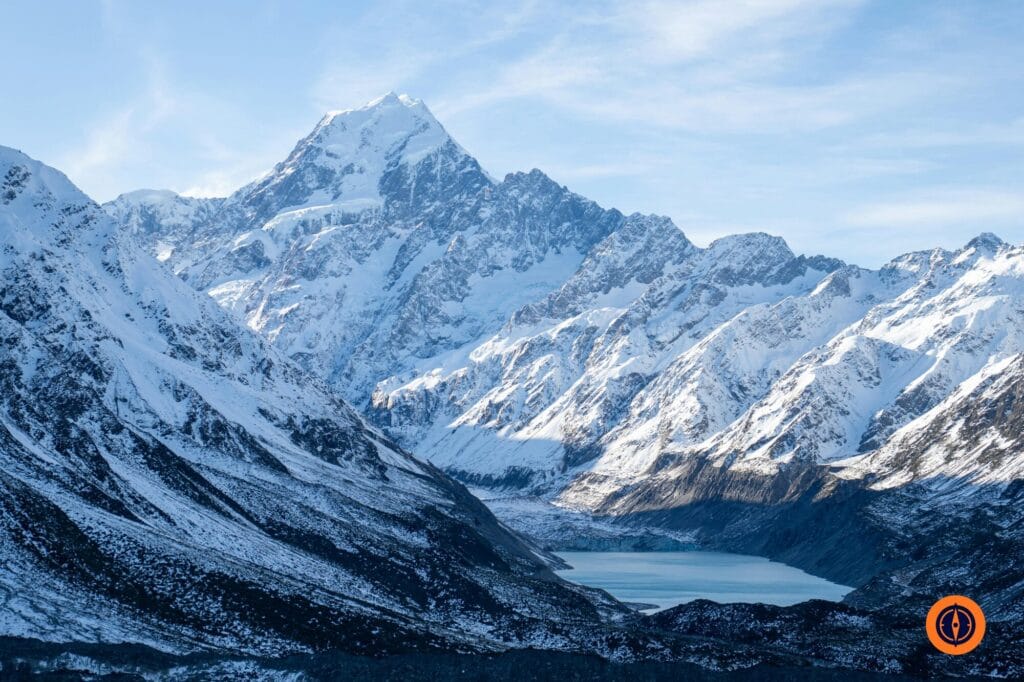 Majestic Snow-Capped Mountains in New Zealand