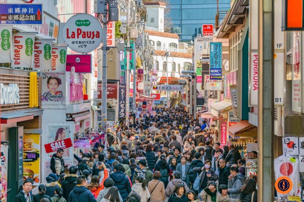 Takeshita Street, Harajuku District, Tokyo, Japan