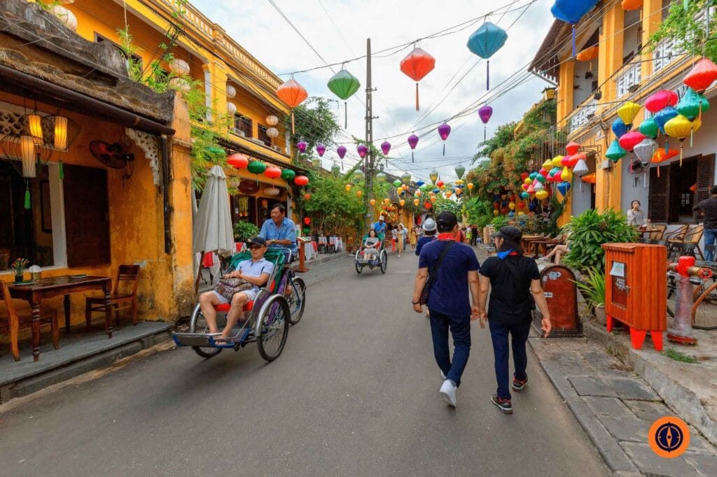 vietname tourist street