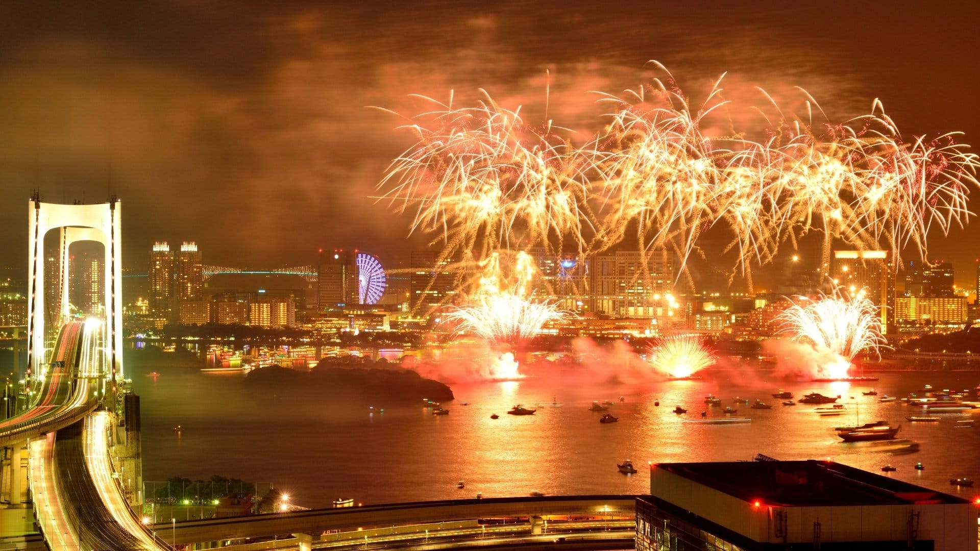 Tokyo Bay Firework, Tokyo
