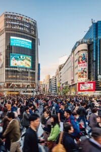 Japan Busy Street