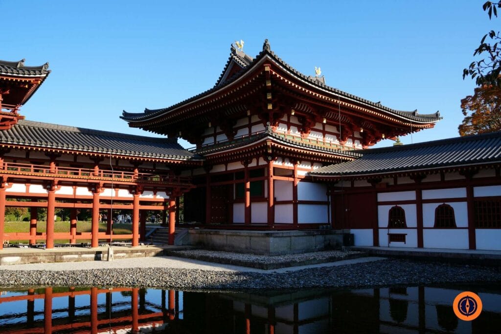 Byodo-In Temple in Uji, Kyoto under Blue Sky