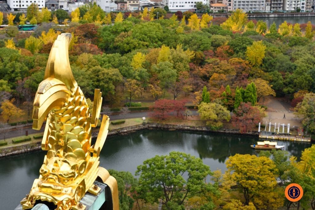 Golden Shachihoko, Osaka Castle