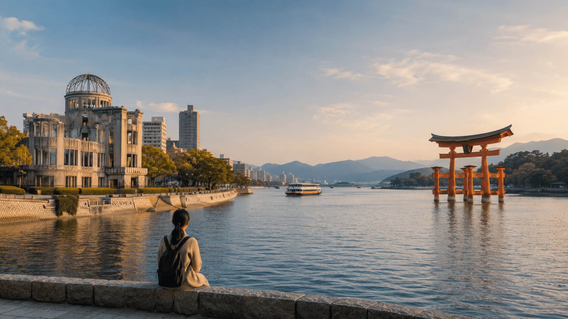 Hiroshima and Miyajima one-day versus two-day route comparison